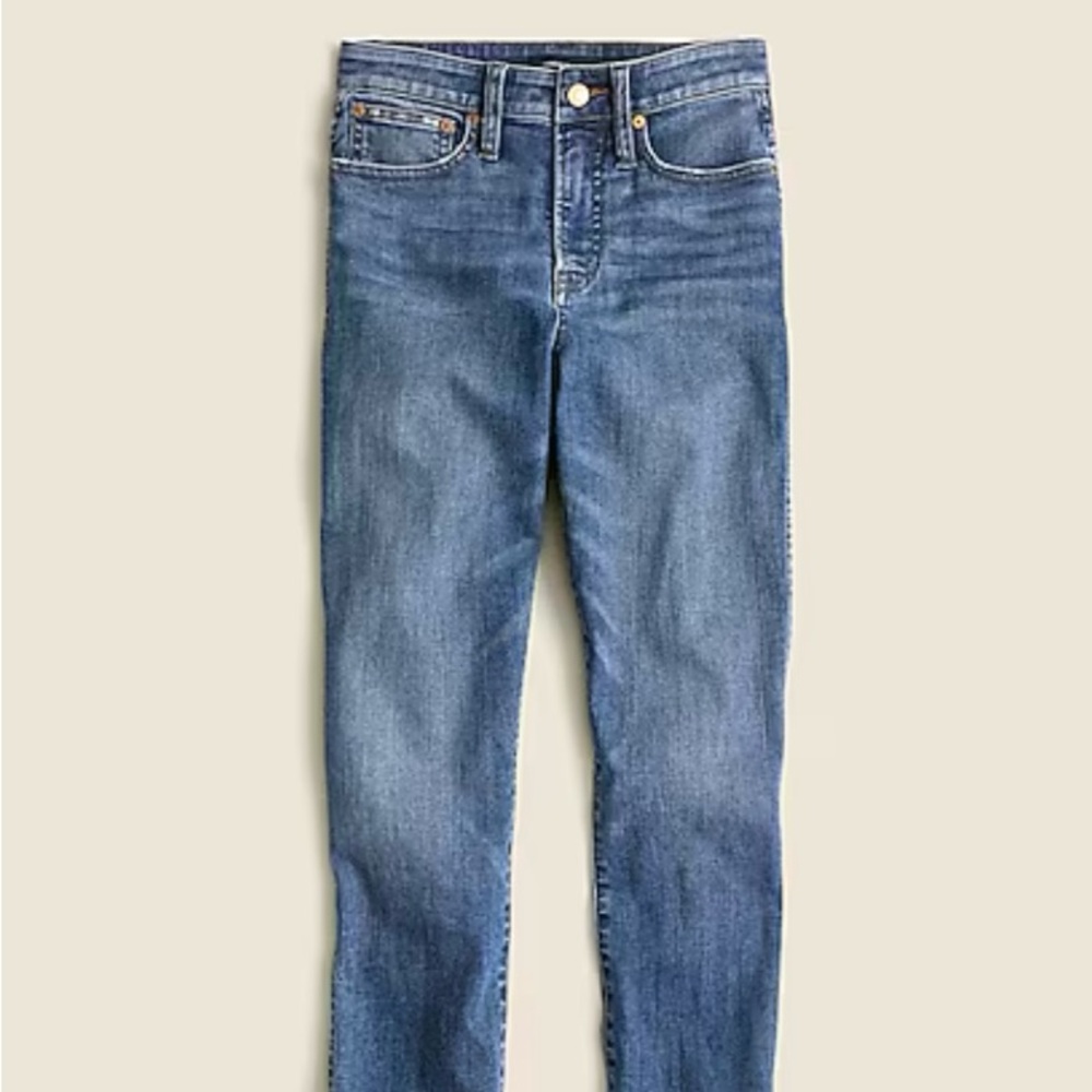 J Crew curvy vintage slim straight jeans size 25 NWT